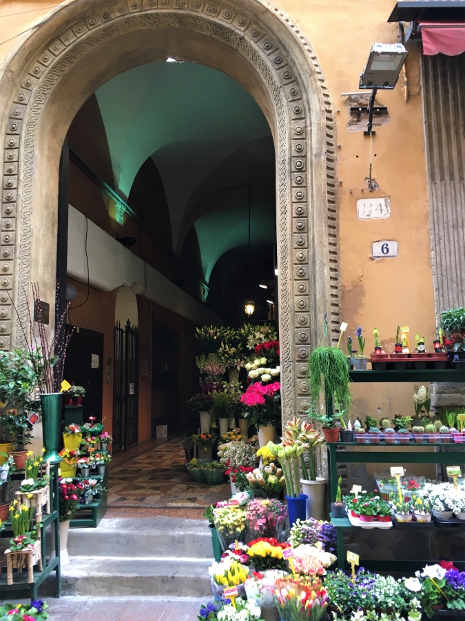 flower markets bologna italy quadrilatero